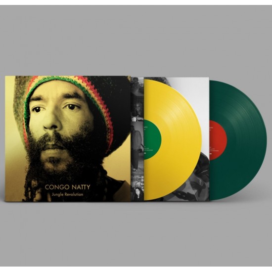 Congo Natty ‎ "Jungle Revolution" (2xLP - 10th Anniversary Edition - Yellow & Green)