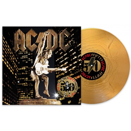 AC/DC "Stiff Upper Lip" (LP - 180g - 50th Anniversary Limited Edition - Gold Nugget + Artwork Print)