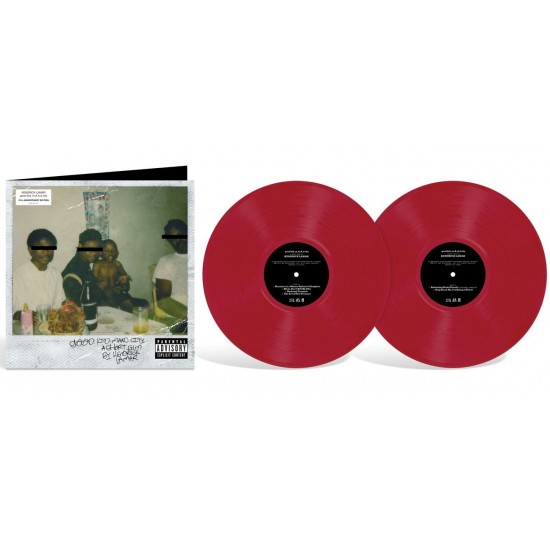 Kendrick Lamar ‎"Good Kid, M.A.A.d City" (2xLP - Gatefold - Limited 10th Anniversary Edition - Opaque Red)