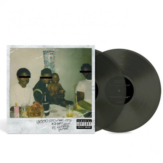 Kendrick Lamar ‎"Good Kid, M.A.A.d City" (2xLP - Gatefold - Limited 10th Anniversary Edition - Translucent Black Ice)