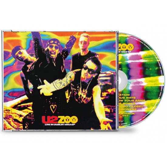 U2 "U2 Zoo TV (Live In Dublin 1993 EP)" (CD - Limited Edition)