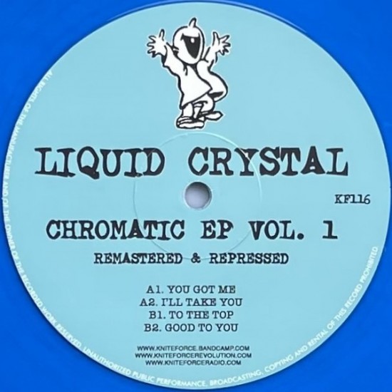 Liquid Crystal ‎"Chromatic EP Vol. 1" (12" - Blue)