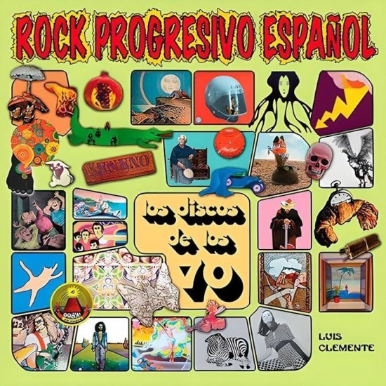 Luis Clemente "Rock Progresivo Español. Los Discos de los 70" (Libro)