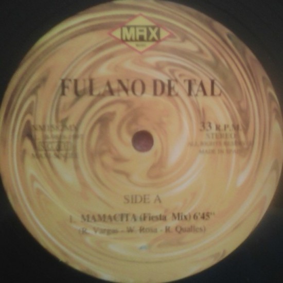 Fulano De Tal "Mamacita" (12")