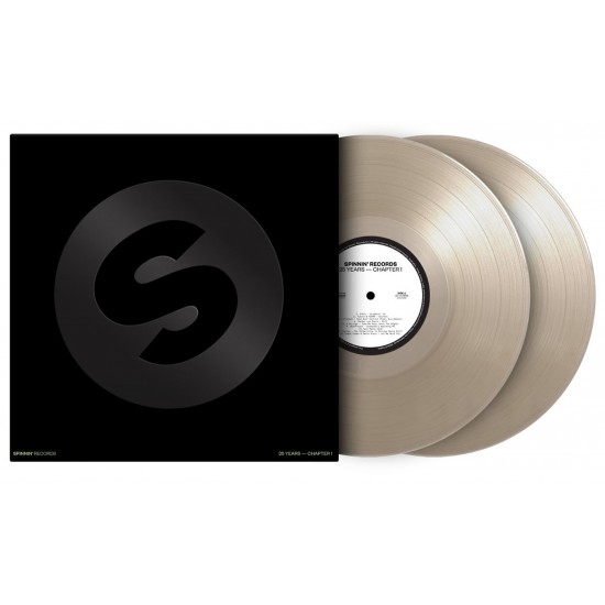 Spinnin' records - 25 Years - Chapter 1 (2xLP - Gatefold - Limited Numbered Edition - Crystal Clear)