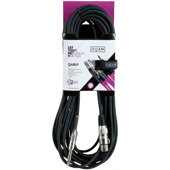 Cable Oqan  - JACK 6.3 - XLR Hembra (3 metros) 