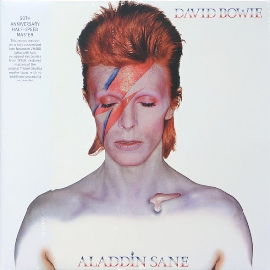 David Bowie ‎"Aladdin Sane" (LP - 180g - Gatefold - 50th Anniversary Edition - Half-Speed Master)