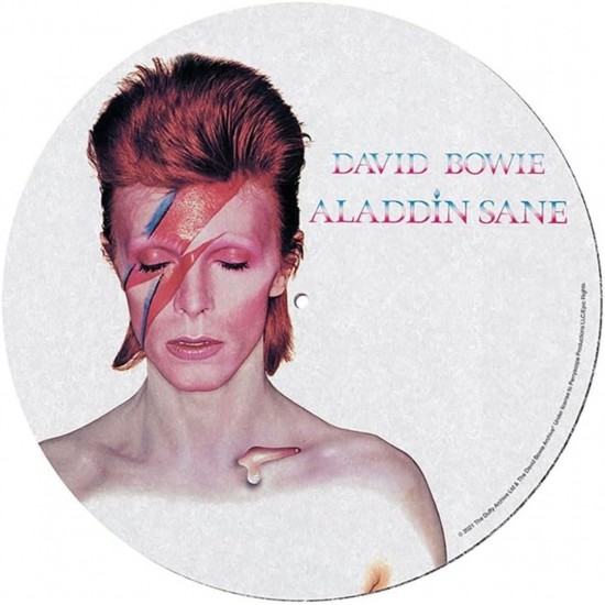 Slipmat "David Bowie Aladdin Sane" (Unidad)