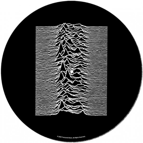 Slipmat "Joy Division Unknown Pleasures" (Unidad)