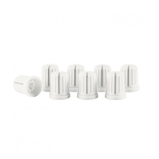 Reloop Knob Cap Set White (8 Unidades)