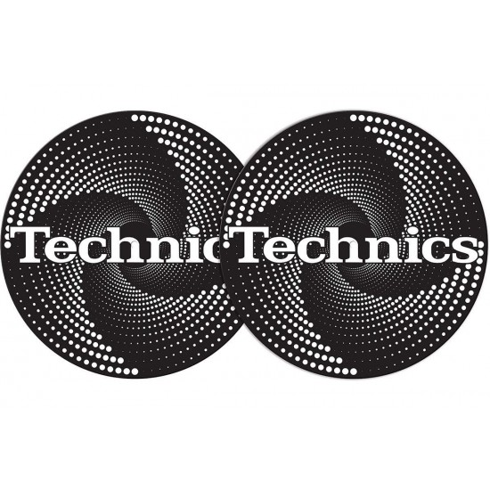 Slipmat "Technics Funnel White" (pareja)