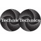 Slipmat "Technics Funnel White" (pareja)