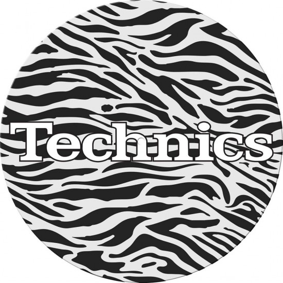 Slipmat "Technics Zebra" (pareja) 