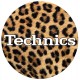 Slipmat - Technics Leopard (pareja)