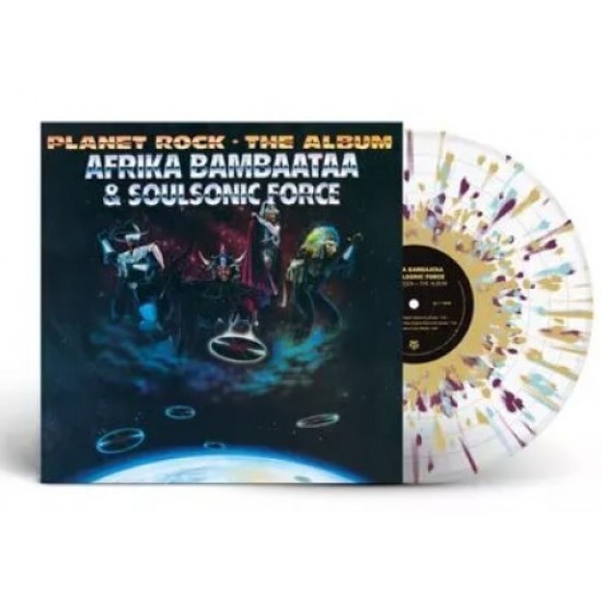 Afrika Bambaataa & Soulsonic Force ‎''Planet Rock - The Album'' (LP - 180g - Blue, Purple & Gold Splatter) 