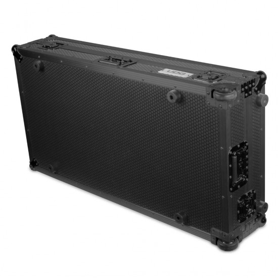 UDG Ultimate Flight Case Set Pioneer CDJ-3000/A9 Black Plus (Bandeja para Portátil y Ruedas)