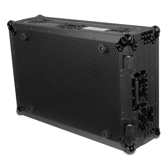 UDG Ultimate Flight Case Pioneer DDJ-FLX10 Black Plus (Bandeja para Portátil y Ruedas)