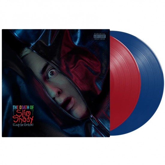 Eminem ‎"The Death Of Slim Shady (Coup De Grâce)" (2xLP - Gatefold - Red + Blue)