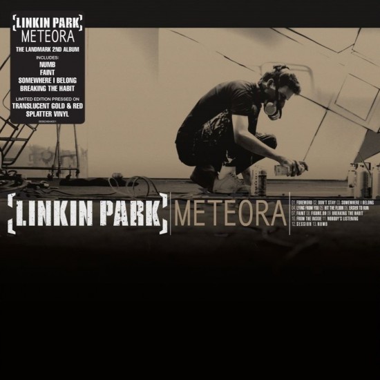 Linkin Park ‎"Meteora" (LP - Gatefold - Limited Edition - Translucent Gold & Red Splatter)