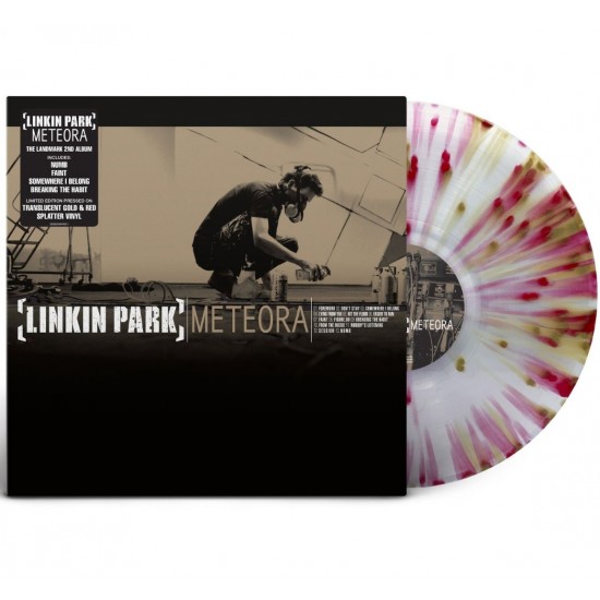 Linkin Park ‎"Meteora" (LP - Gatefold - Limited Edition - Translucent Gold & Red Splatter)