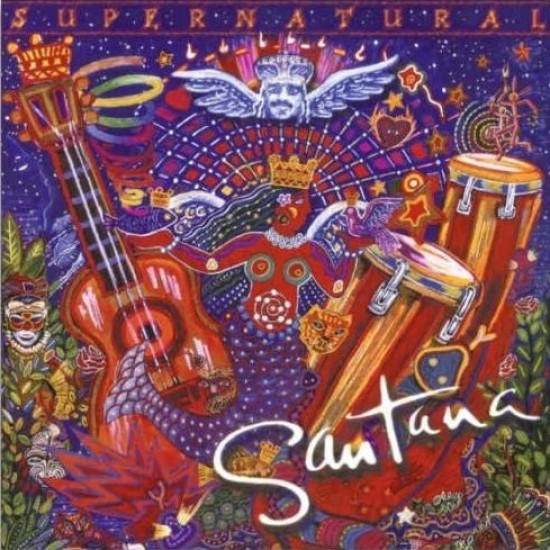 Santana ‎"Supernatural" (2xLP - Gatefold - Blue)