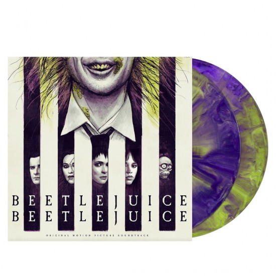 Beetlejuice Beetlejuice (Original Motion Picture Soundtrack) (2xLP - Gatefold - Limited Edition - Lime Green & Purple Hand Poured)