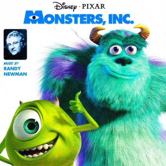 Randy Newman ‎"Monsters, Inc. (An Original Walt Disney Records Soundtrack)" (CD)