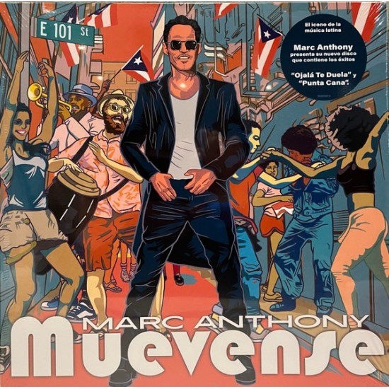 Marc Anthony ‎"Muevense" (LP - Gatefold)