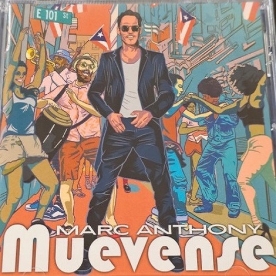 Marc Anthony ‎''Muevense'' (CD) 