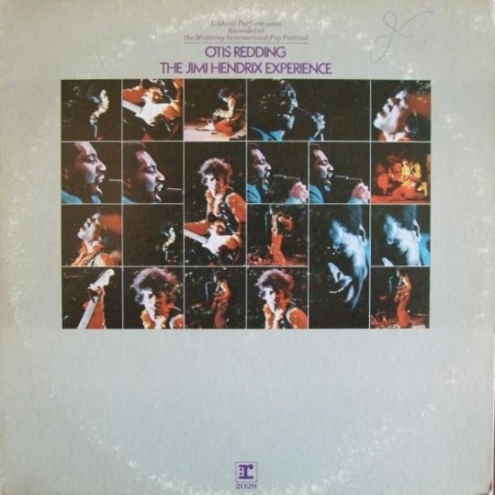 Otis Redding / The Jimi Hendrix Experience ‎"Historic Performances Recorded At The Monterey International Pop Festival" (LP)