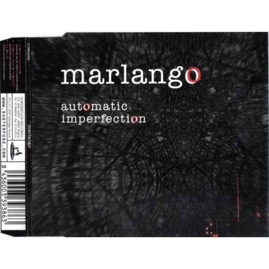 Marlango ‎''Automatic Imperfection'' (CD - Single) 