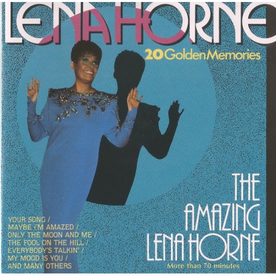 Lena Horne ''The Amazing Lena Horne / 20 Golden Memories'' (CD) 