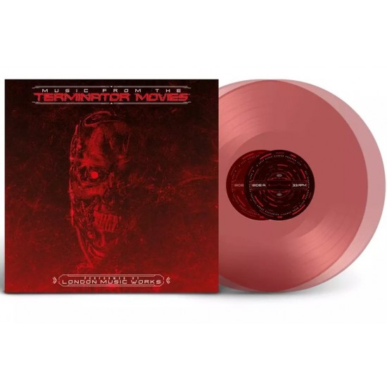 London Music Works ‎"Music From the Terminator Movies" (2x12" - Translucent Red)