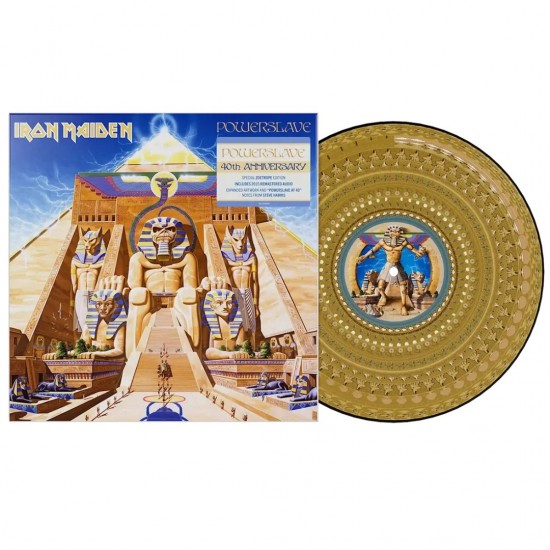 Iron Maiden "Powerslave" (LP - 40th Anniversary Limited Edition - Zoetrope Picture Disc)