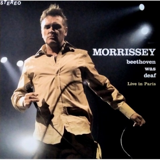 Morrissey ‎"Beethoven Was Deaf (Live In Paris 1992)" (LP - 2024 Remaster - Black Bio Vinyl)