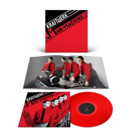 Kraftwerk ‎"The Man-Machine" (LP - 2009 remastered - 180g - Limited Edition - Translucent Red)*