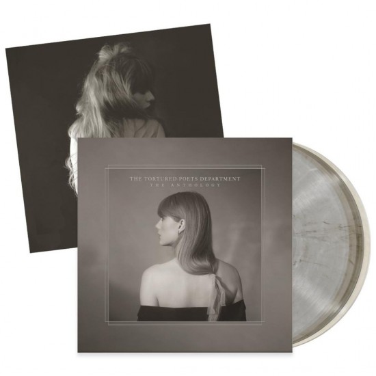 Taylor Swift ‎"The Tortured Poets Department: The Anthology" (4xLP - Gatefold - Translucent Marbled  + Poster)