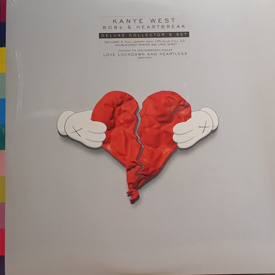 Kanye West ‎"808s & Heartbreak" (2xLP - TriGatefold - Deluxe Edition + CD)