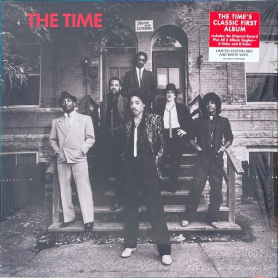 The Time "The Time" (2xLP - Limited Expanded Edition - Red + White)