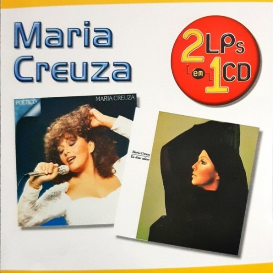 Maria Creuza ‎"2 Lps Em 1 CD Poético / Eu Disse Adeus" (CD)