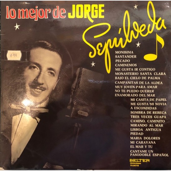 Jorge Sepúlveda ''Lo Mejor De Jorge Sepúlveda'' (2xLP) 