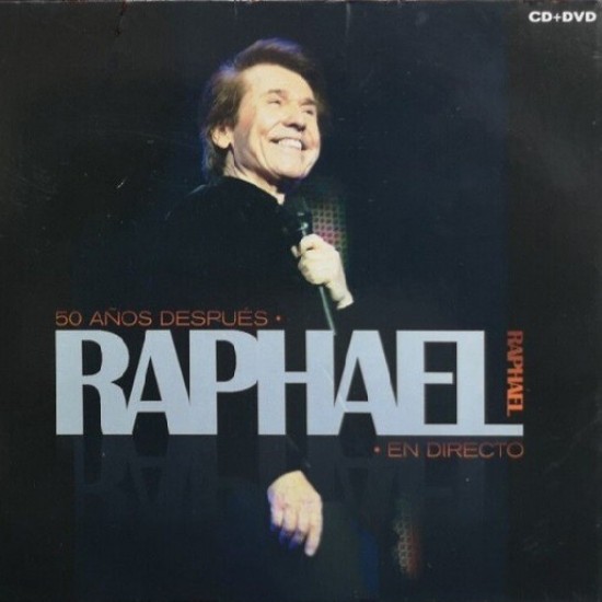 Raphael ''50 Años Después (En Directo)'' CD + DVD) 