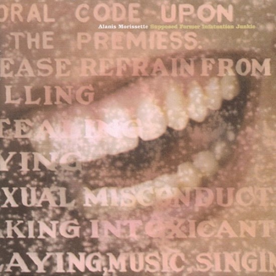 Alanis Morissette ‎"Supposed Former Infatuation Junkie" (CD)