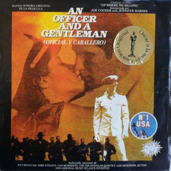 Joe Cocker And Jennifer Warnes ‎"An Officer And A Gentleman (Oficial Y Caballero)" (7")