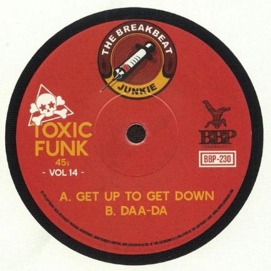 The Breakbeat Junkie ‎"Toxic Funk 45s Vol 14" (7")