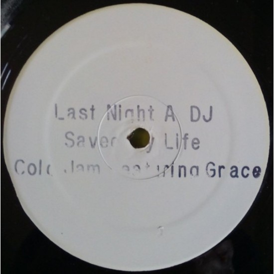 ColdJam Featuring Grace ''Last Night A DJ Saved My Life'' (12") 