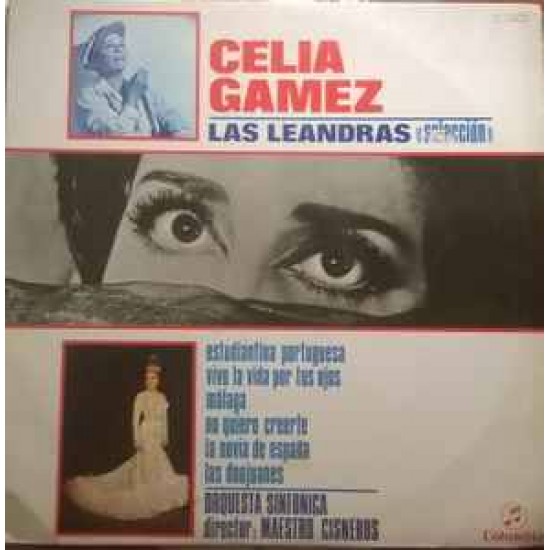 Celia Gamez, Orquesta Sinfónica Director: Maestro Cisneros ''Las Leandras (Selección)'' (LP) 