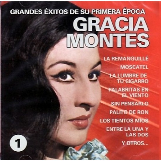 Gracia Montes ''Grandes Éxitos De Su Primera Época Vol. 1'' (CD) 