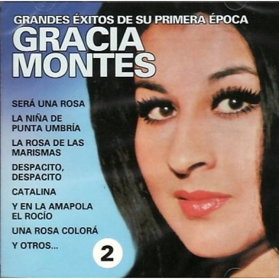 Gracia Montes ‎''Grandes Éxitos De Su Primera Época Vol. 2'' (CD) 