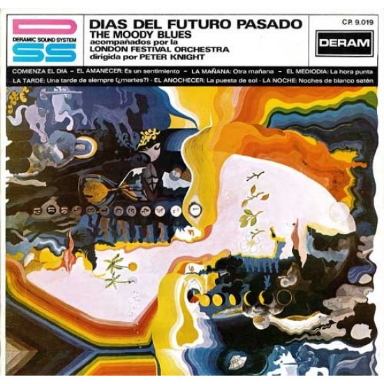 The Moody Blues Accompañados Por La London Festival Orchestra Dirigida Por Peter Knight ''Dias Del Futuro Pasado'' (LP) 